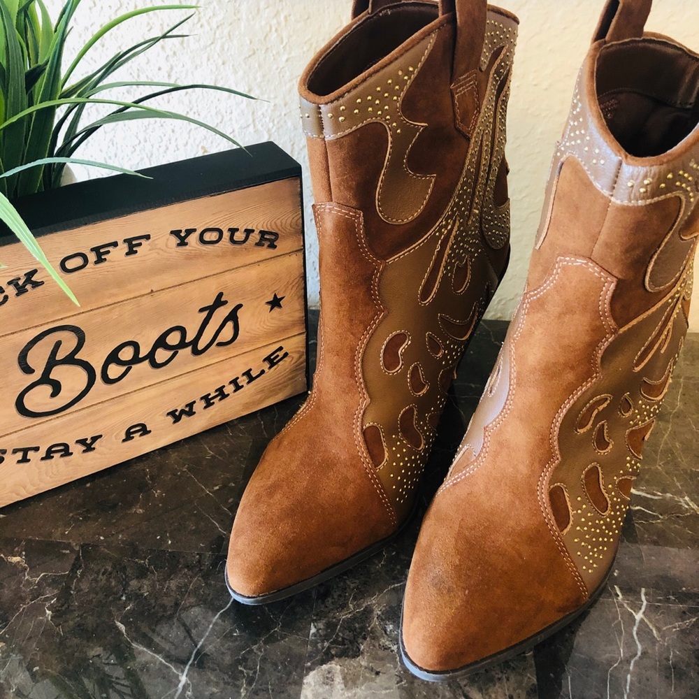 Carlos Santana Fashion Cowboy Boots - New